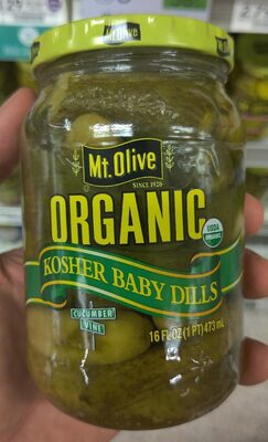 Organic Kosher Baby Dills