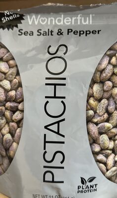 Sea Salt & Pepper Pistachios